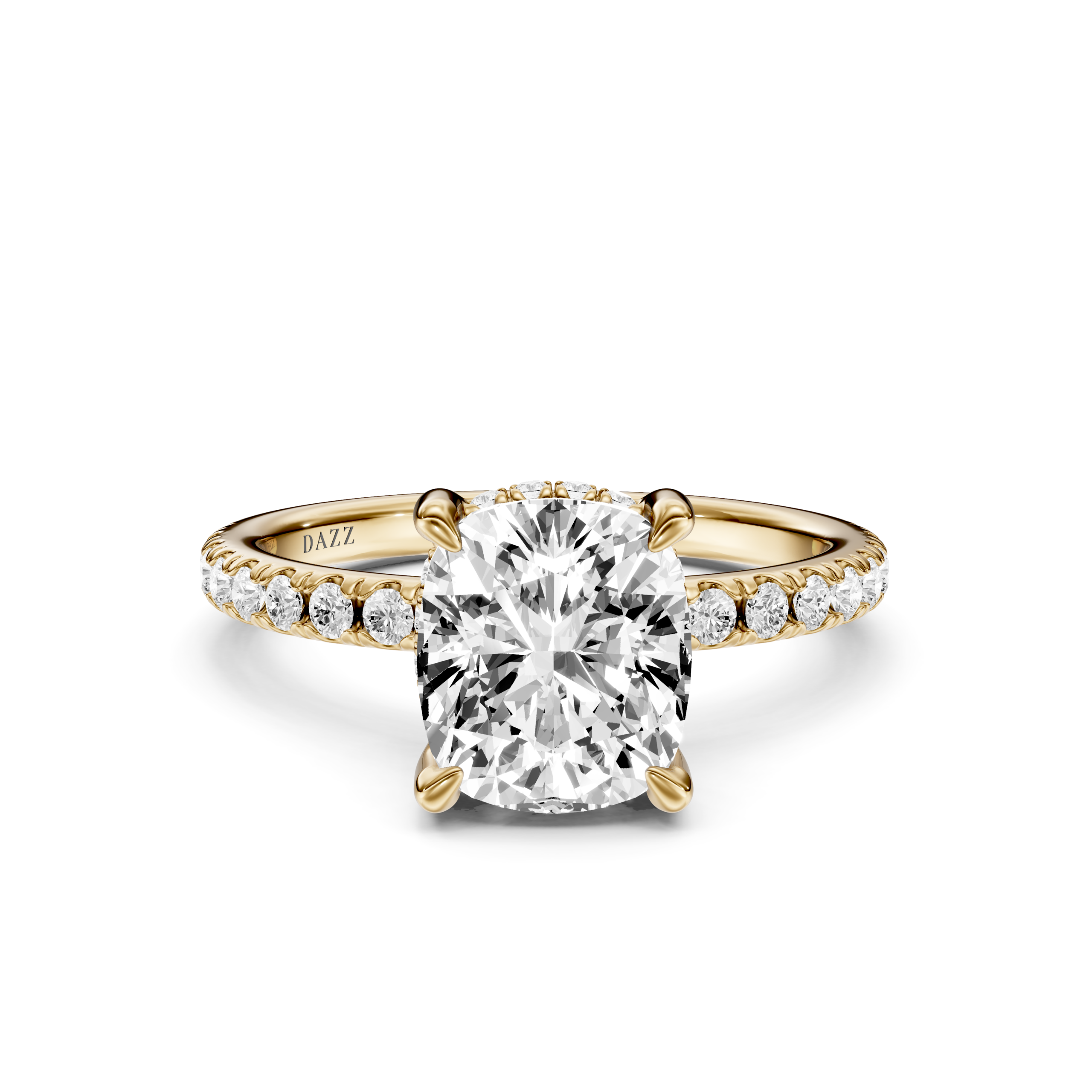 LAVENA PAVE RING cushion