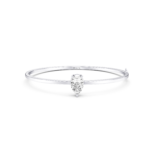 MAEVE - Bangle SOLITAIRE Pear 2ct