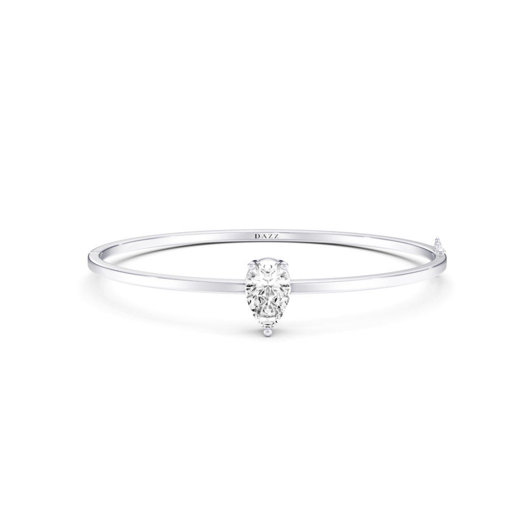MAEVE - Bangle SOLITAIRE Pear
