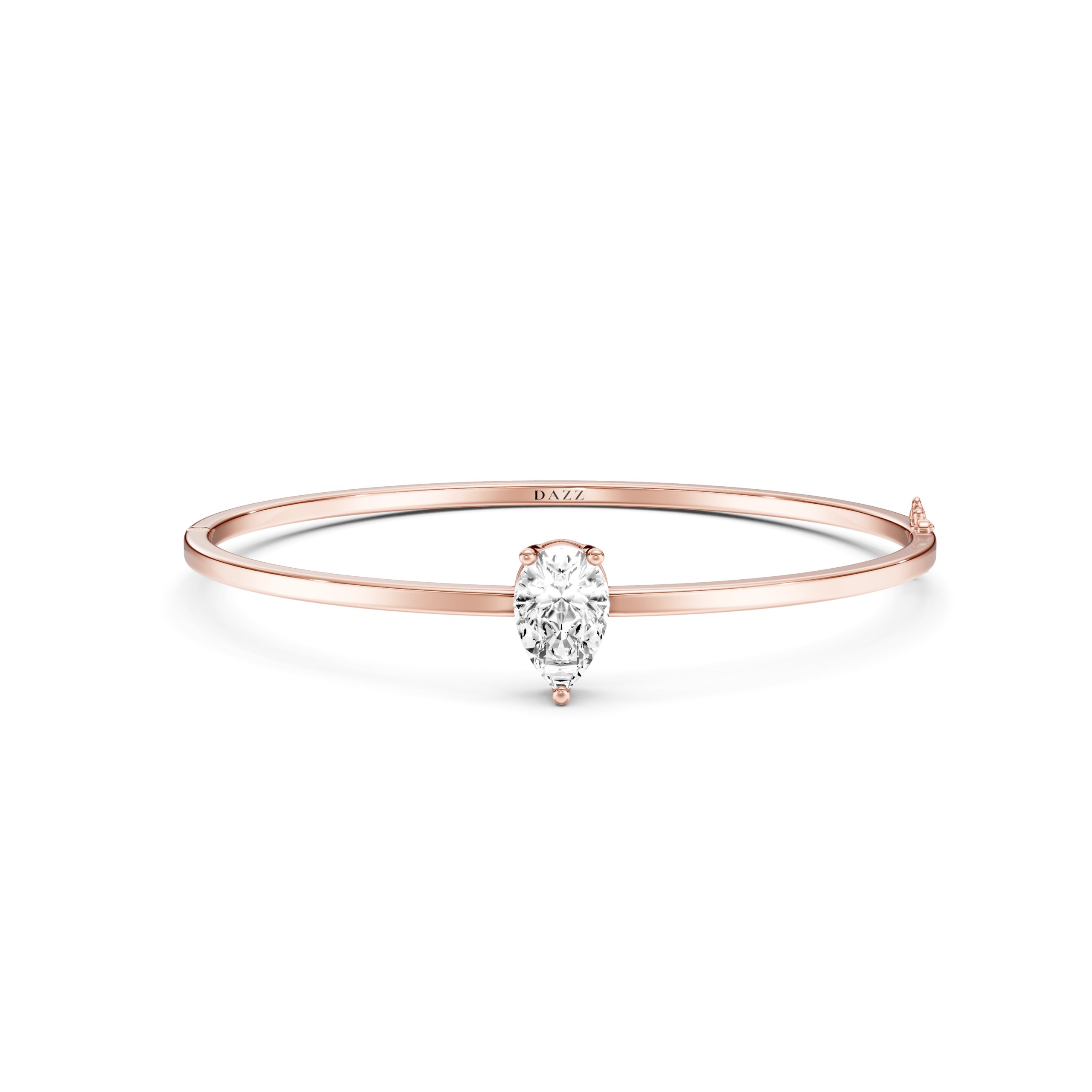 MAEVE - Bangle SOLITAIRE Pear 2ct