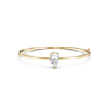 MAEVE - Bangle SOLITAIRE Pear 2ct