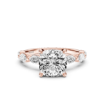 MALERISE solitaire marquise - cushion