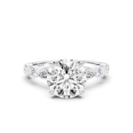 MIRELIA solitaire marquise - round