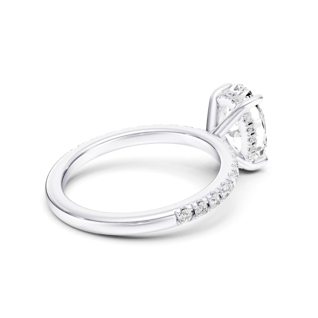 NOELIA PAVE RING oval