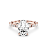 NOELIA PAVE RING oval