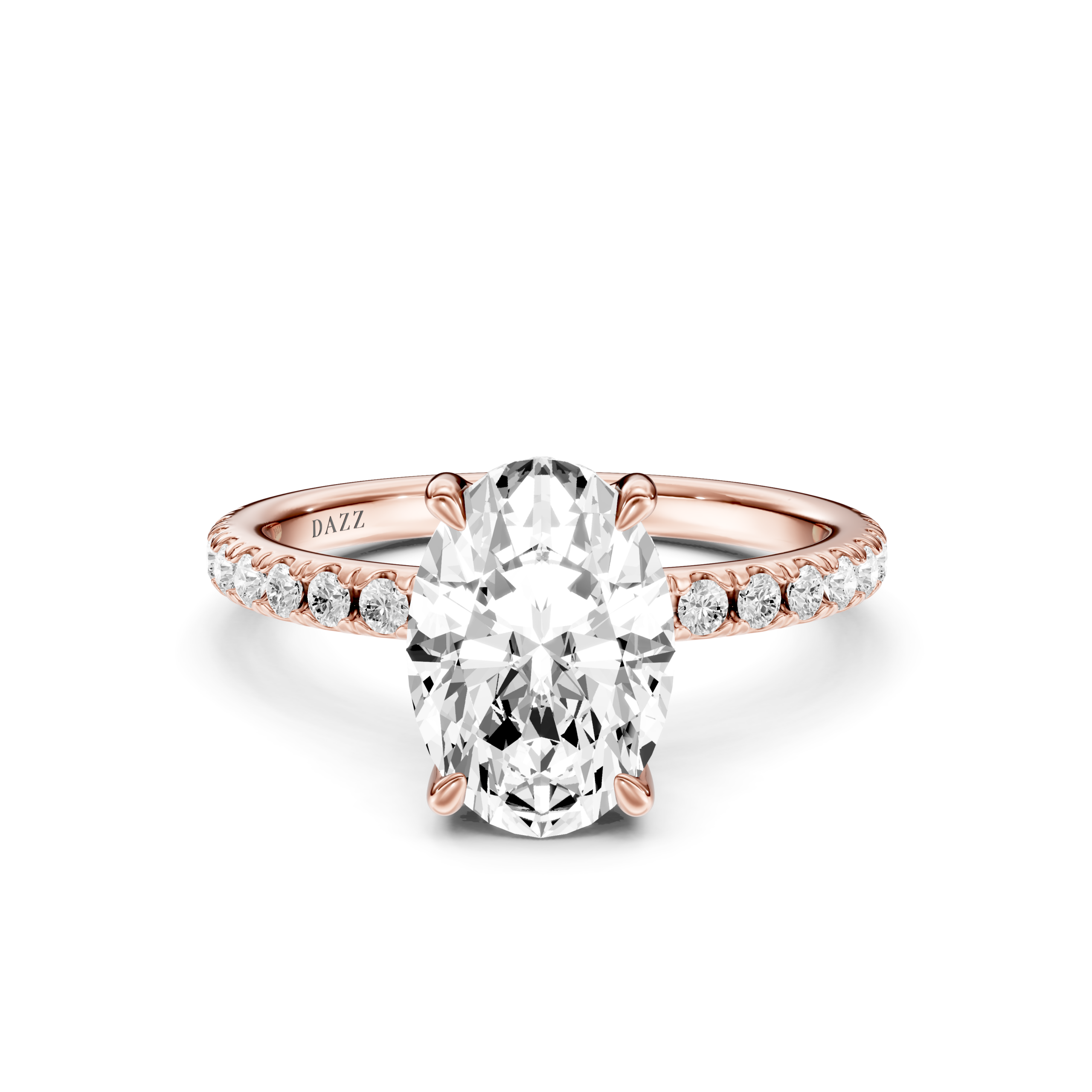 NOELIA PAVE RING oval
