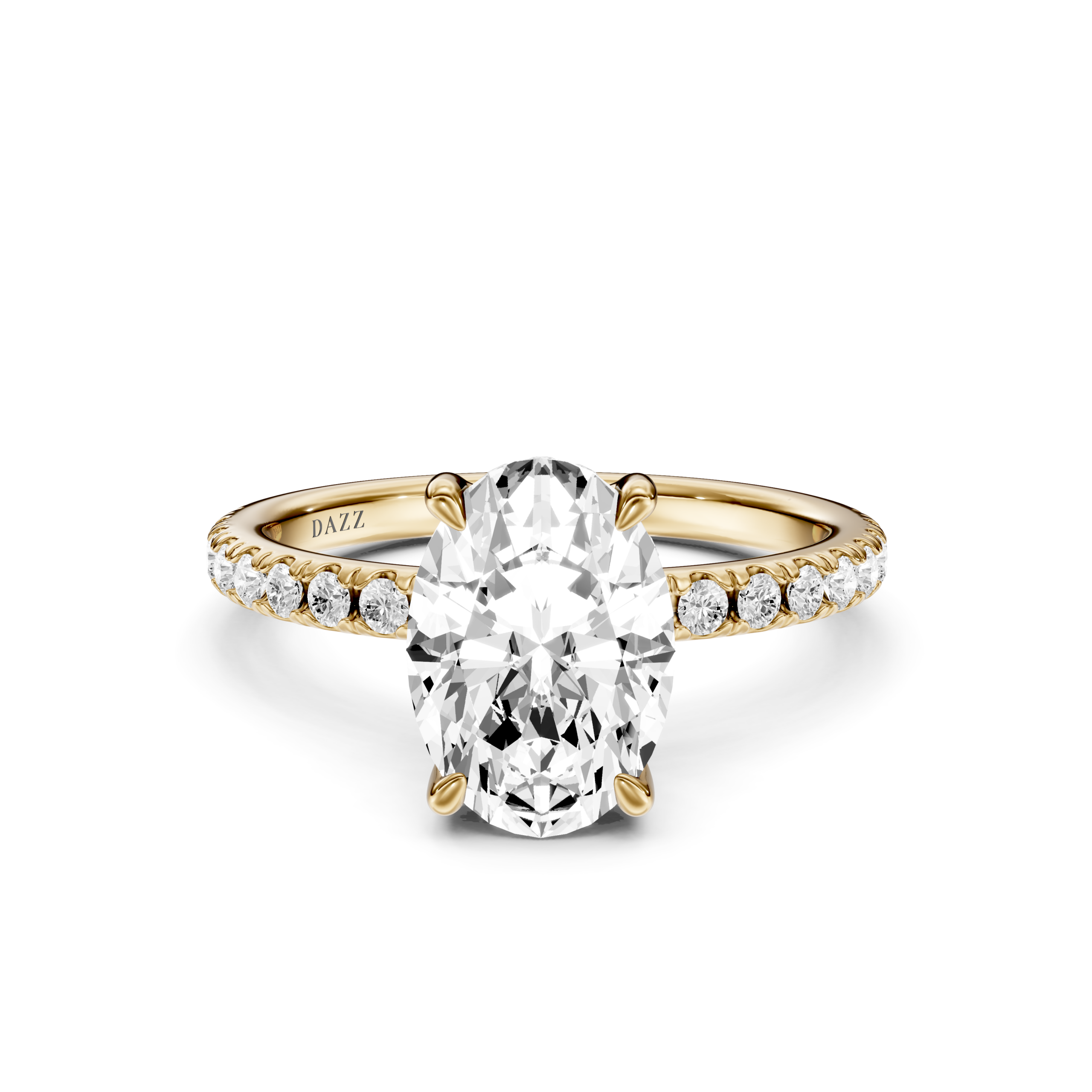 NOELIA PAVE RING oval
