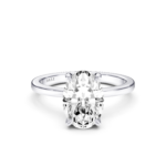 ORLANE Hidden Halo RING - oval