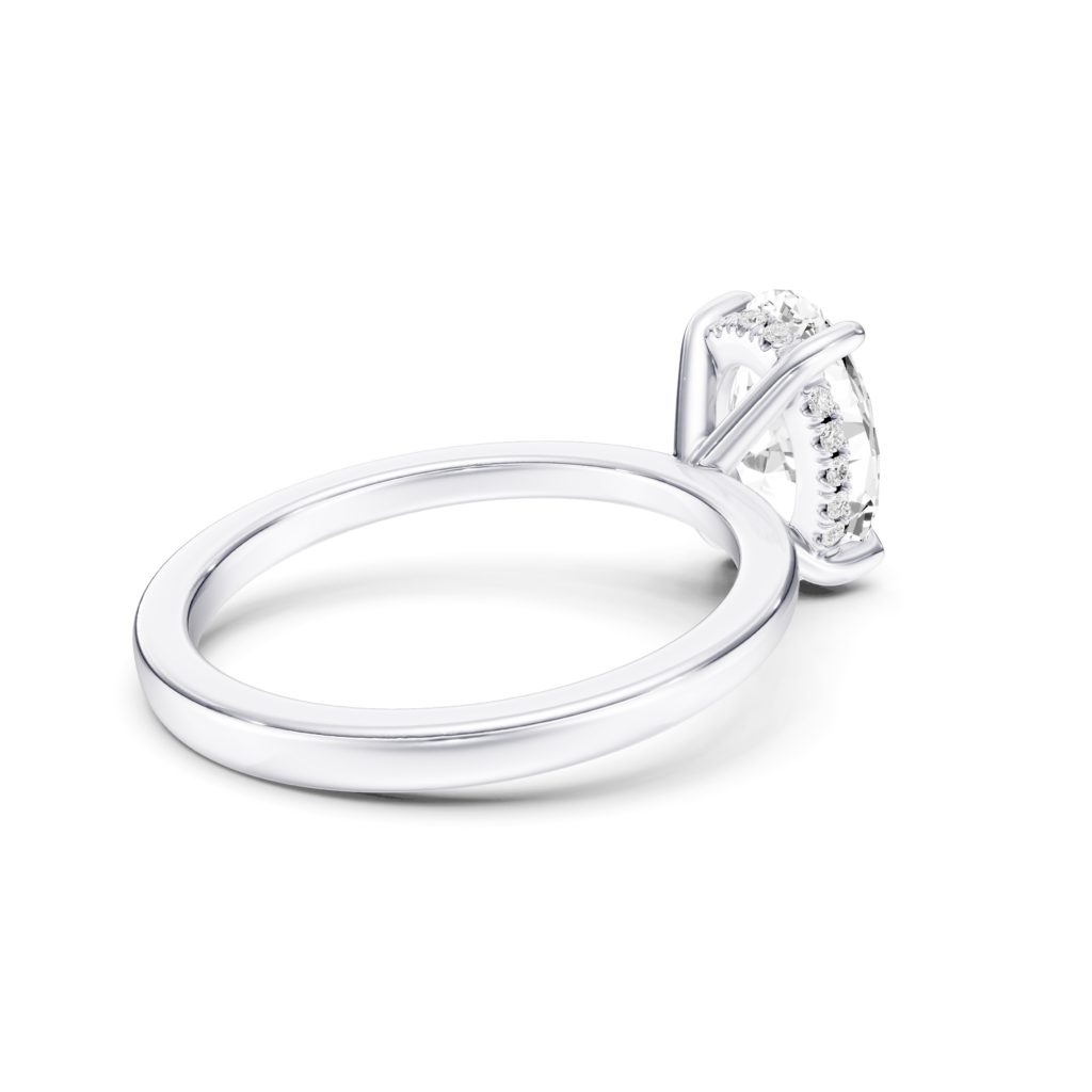 ORLANE Hidden Halo RING - oval