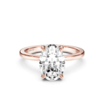 ORLANE Hidden Halo RING - oval