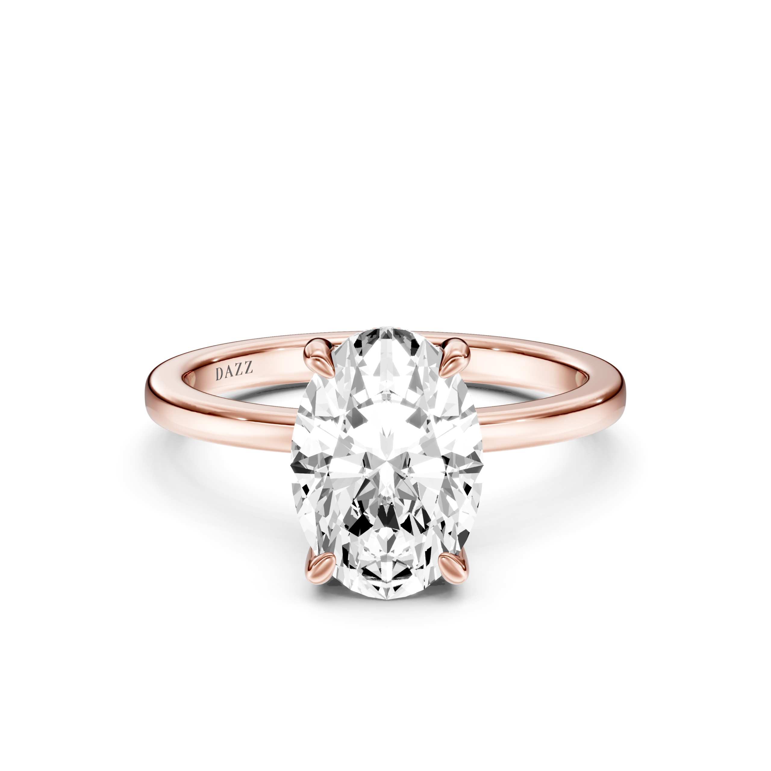 ORLANE Hidden Halo RING - oval