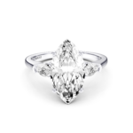 SERAVIA 3 STONE PEAR RING - marquise