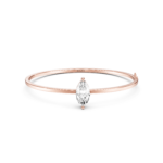SOLENE - Bangle SOLITAIRE Marquise 2ct
