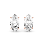 SOLITAIRE STUDS - Marquise