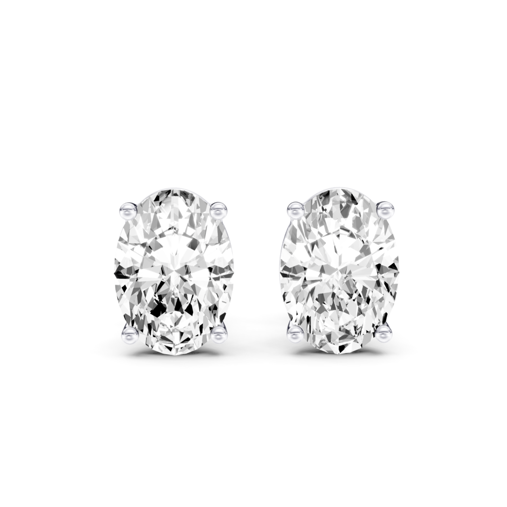 SOLITAIRE STUDS - Oval