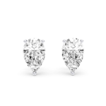 SOLITAIRE STUDS - Pear