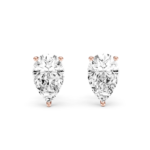SOLITAIRE STUDS - Pear