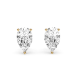 SOLITAIRE STUDS - Pear
