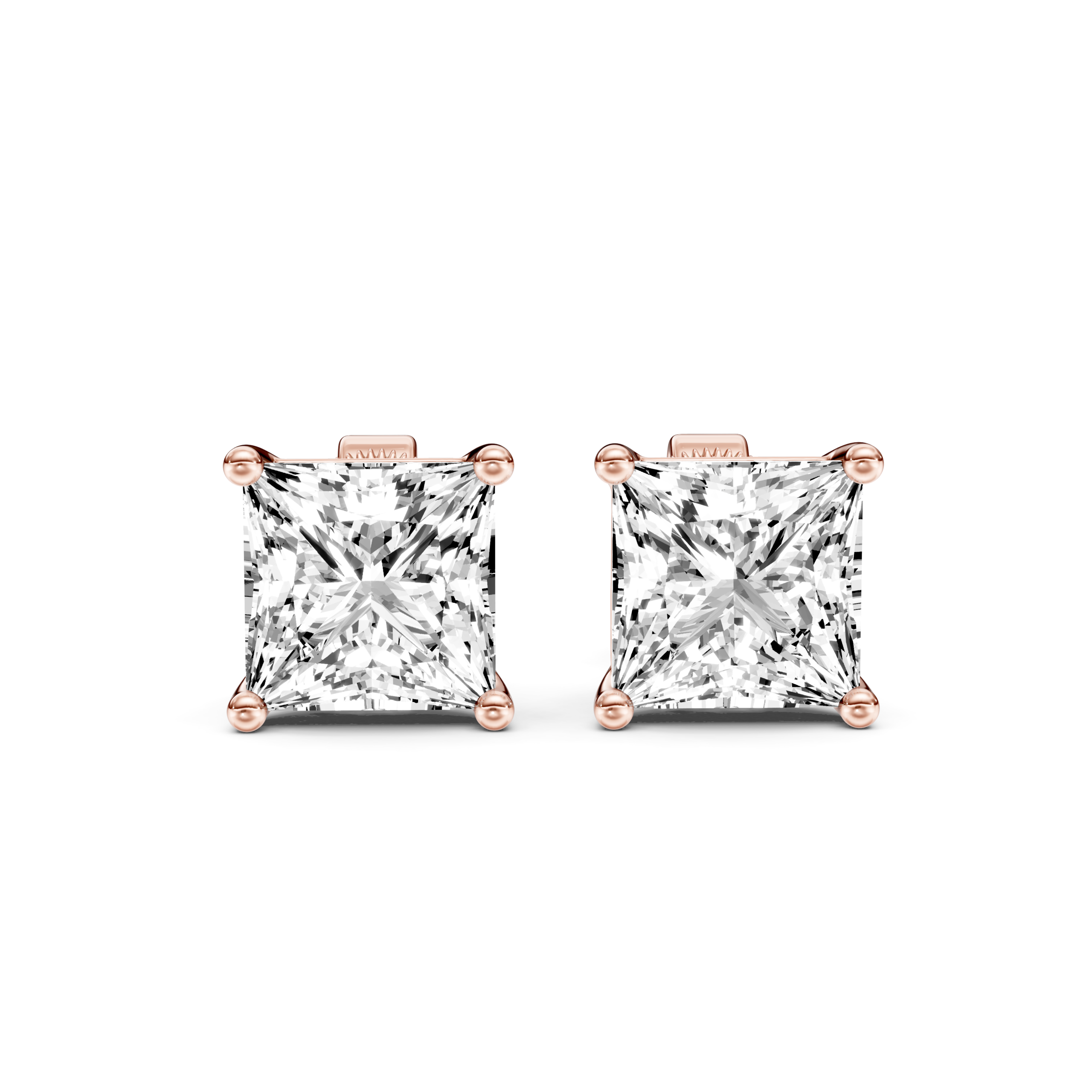 SOLITAIRE STUDS - Princess