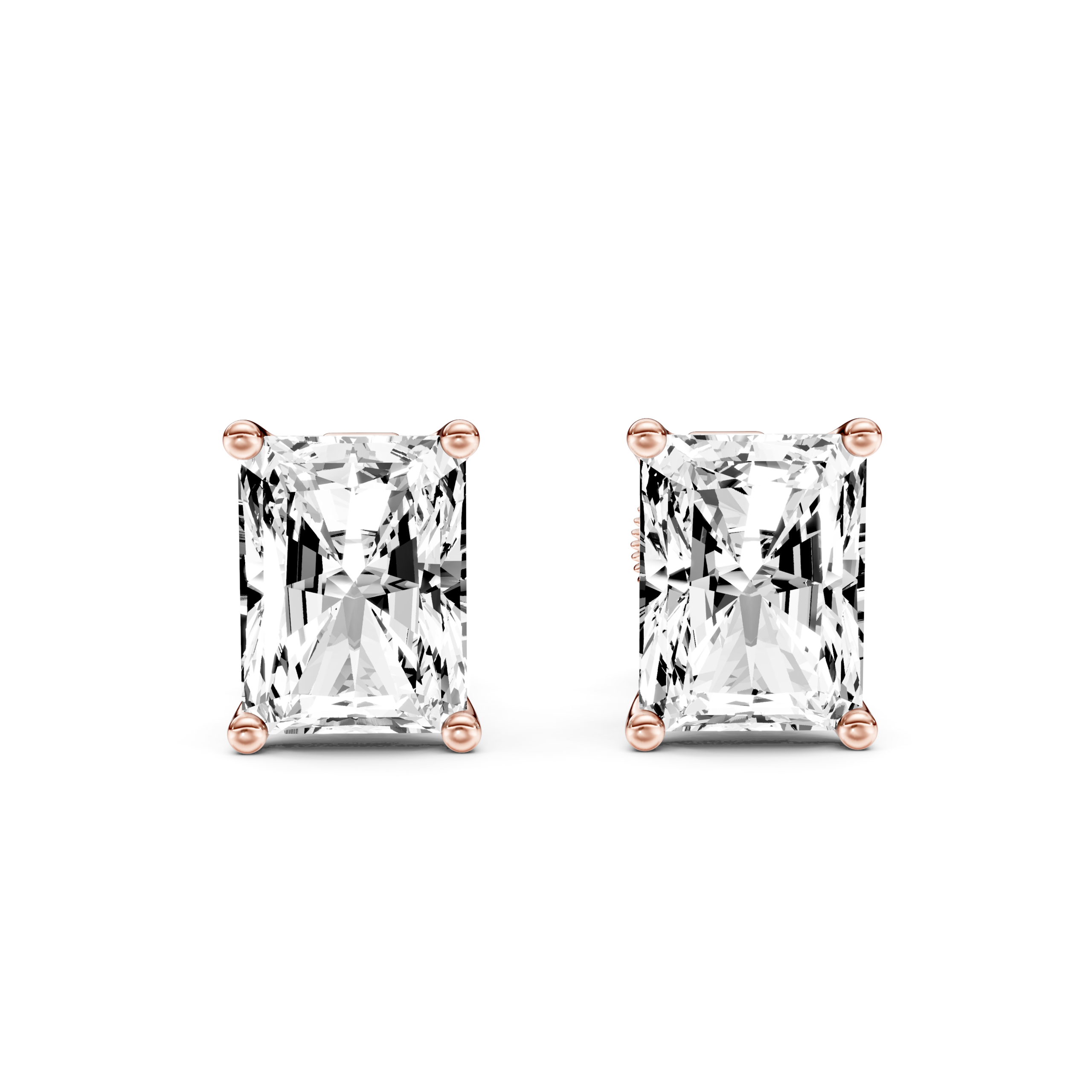SOLITAIRE STUDS - Radiant