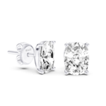 SOLITAIRE STUDS - cushion