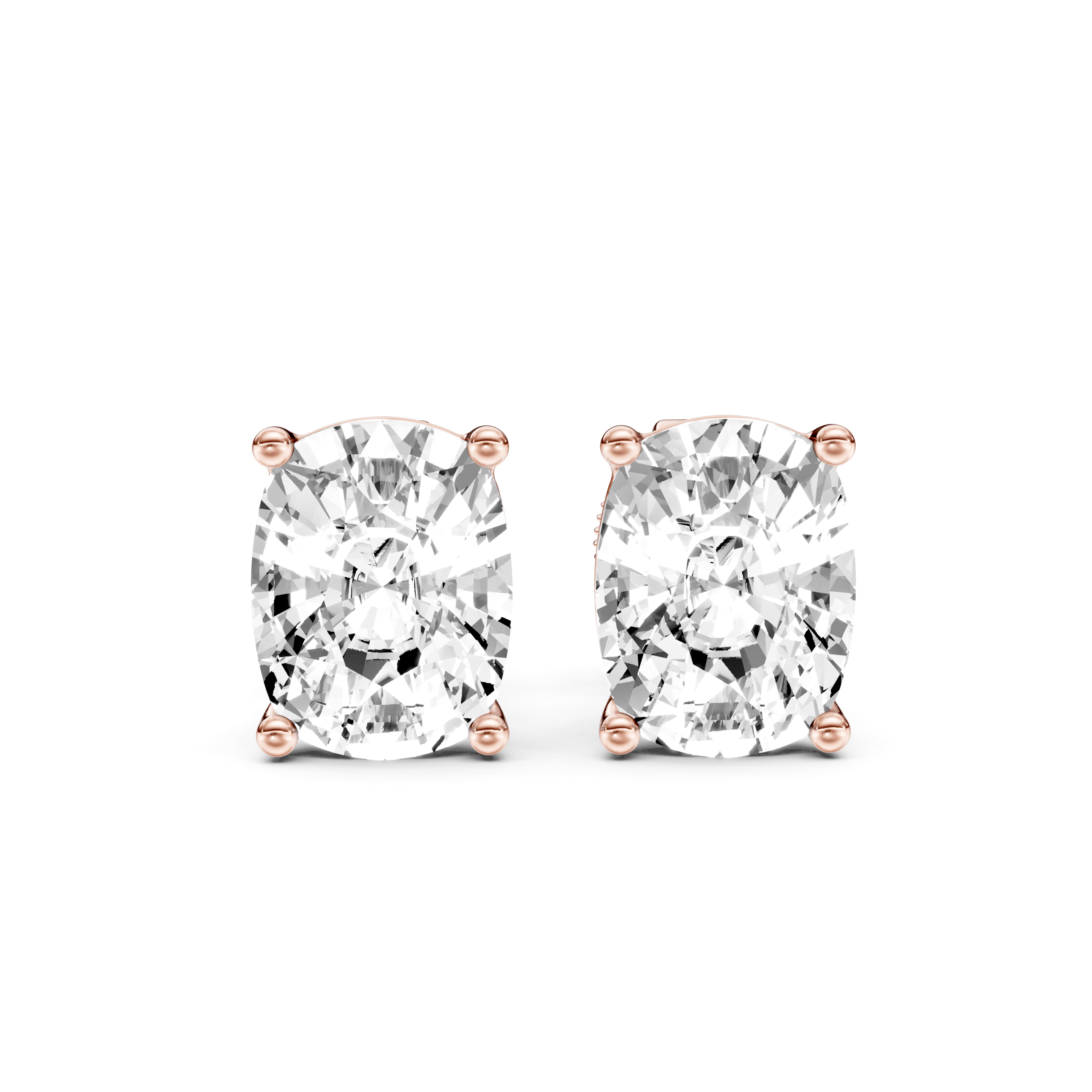 SOLITAIRE STUDS - cushion