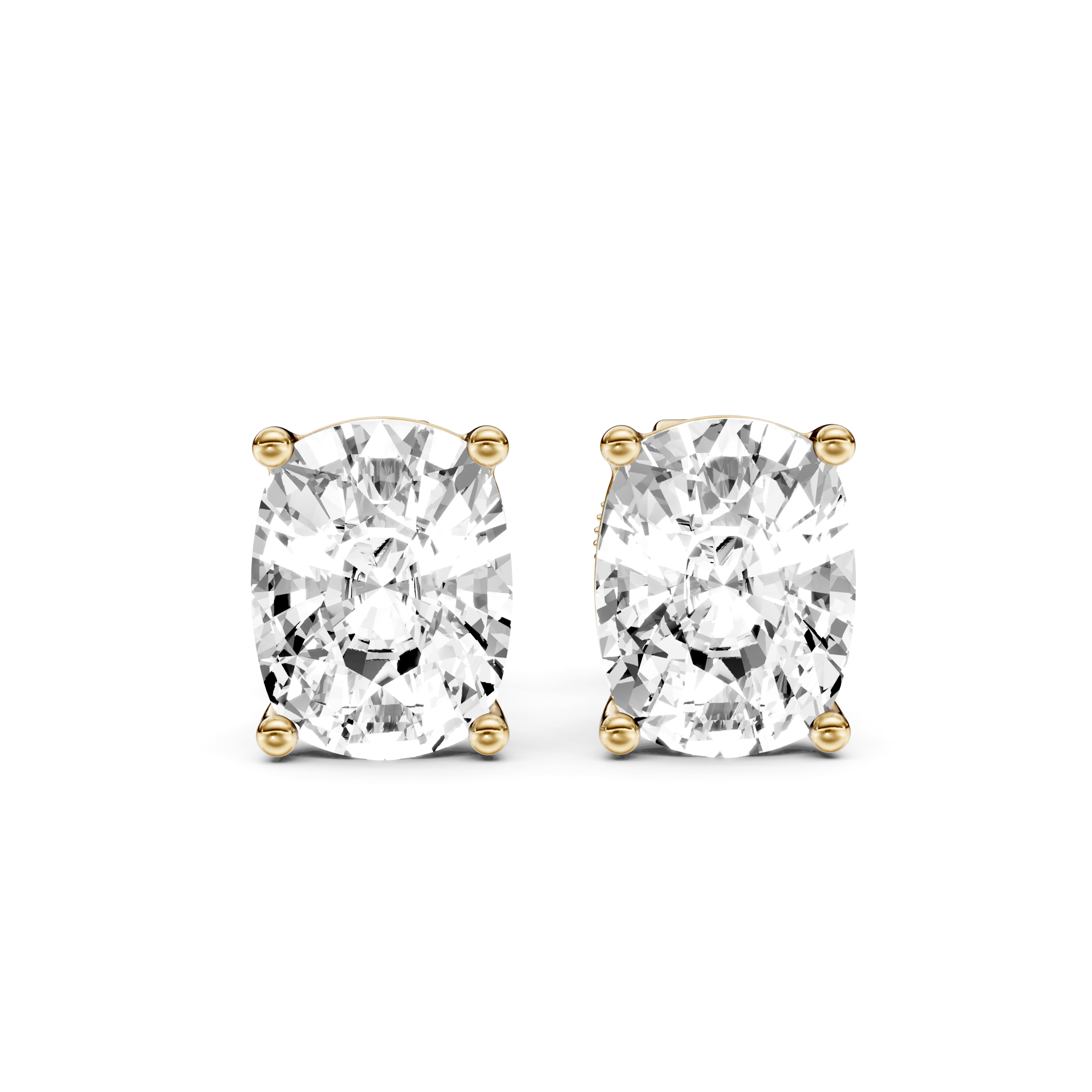 SOLITAIRE STUDS - cushion