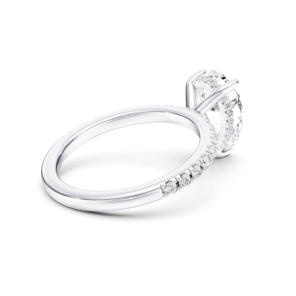 SORELLE PAVE RING pear