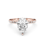 SORELLE PAVE RING pear