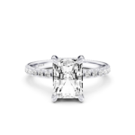 ARDELLA PAVE RING radiant