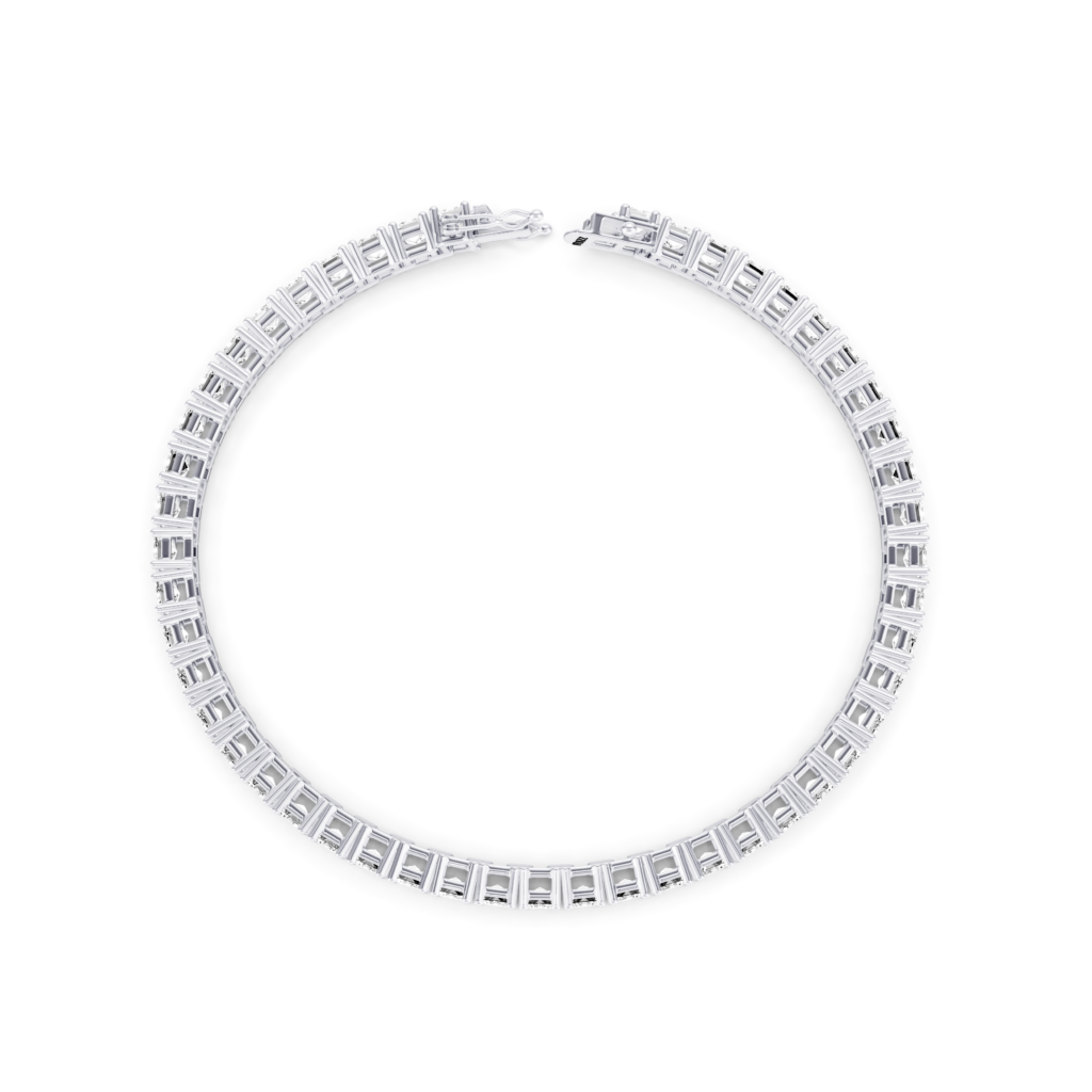 TENNIS BRACELET 10 CARAT EMERALD