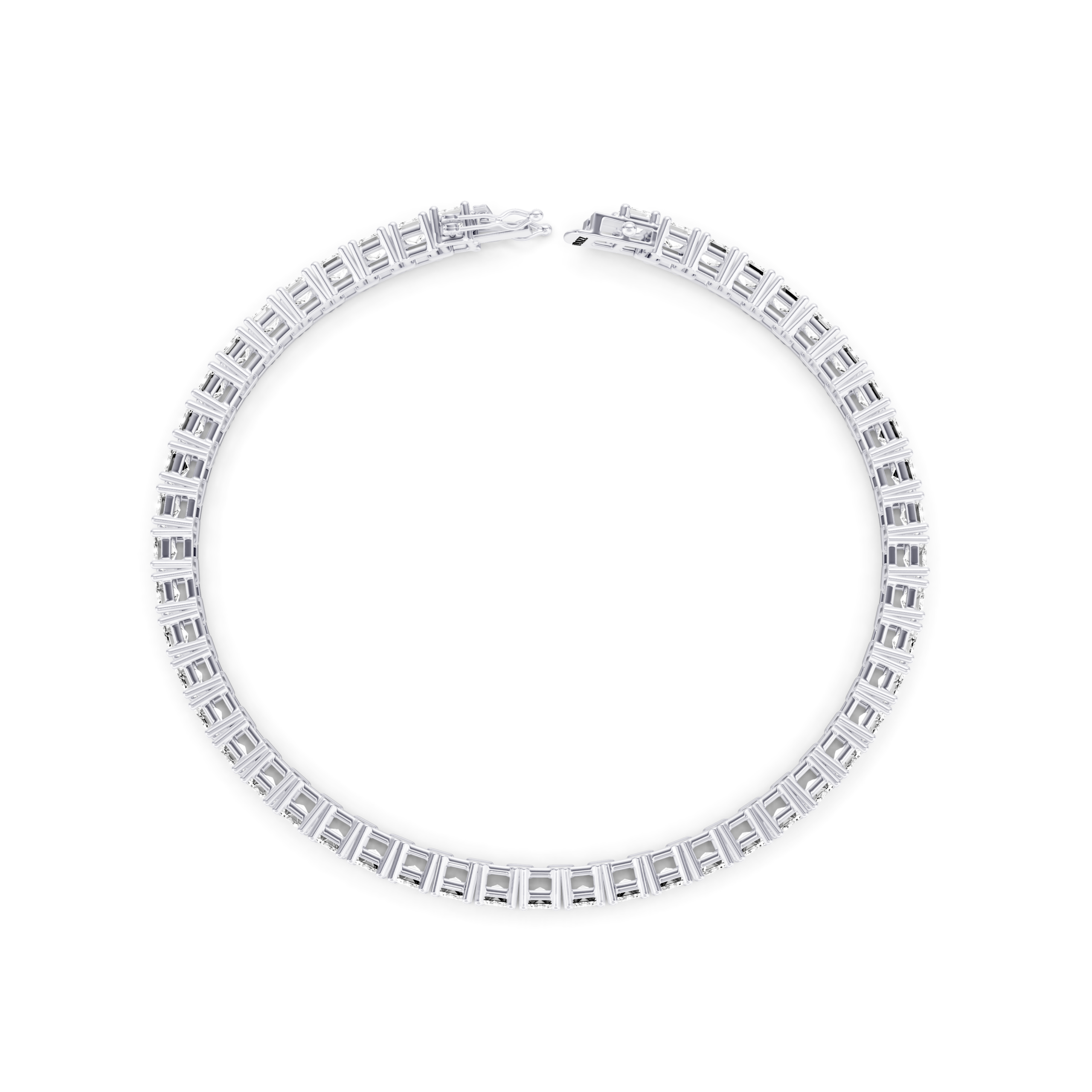 TENNIS BRACELET 10 CARAT EMERALD