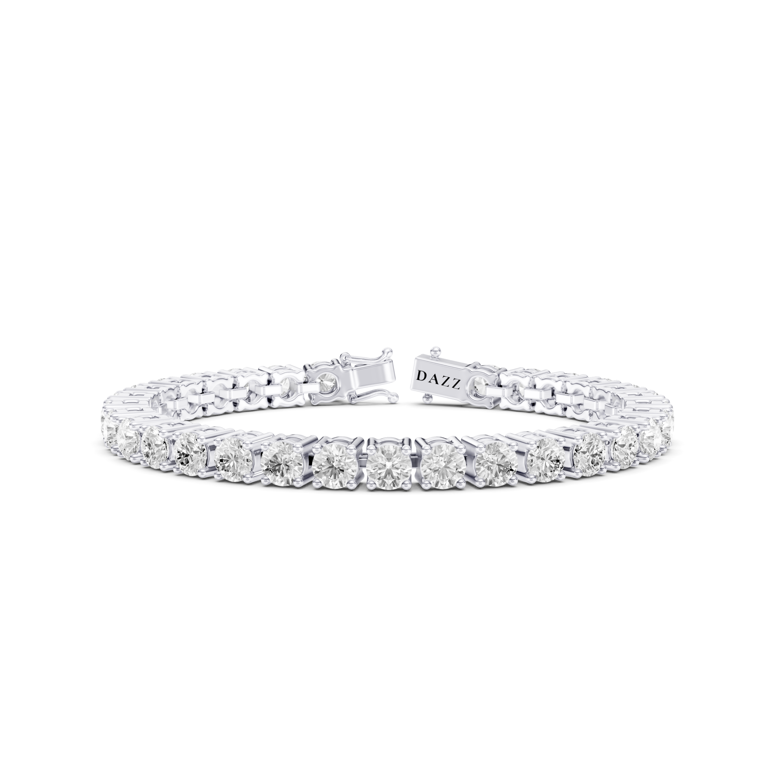 TENNIS BRACELET 8 CARAT ROUND