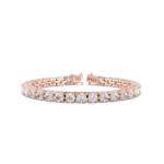 TENNIS BRACELET 8 CARAT ROUND