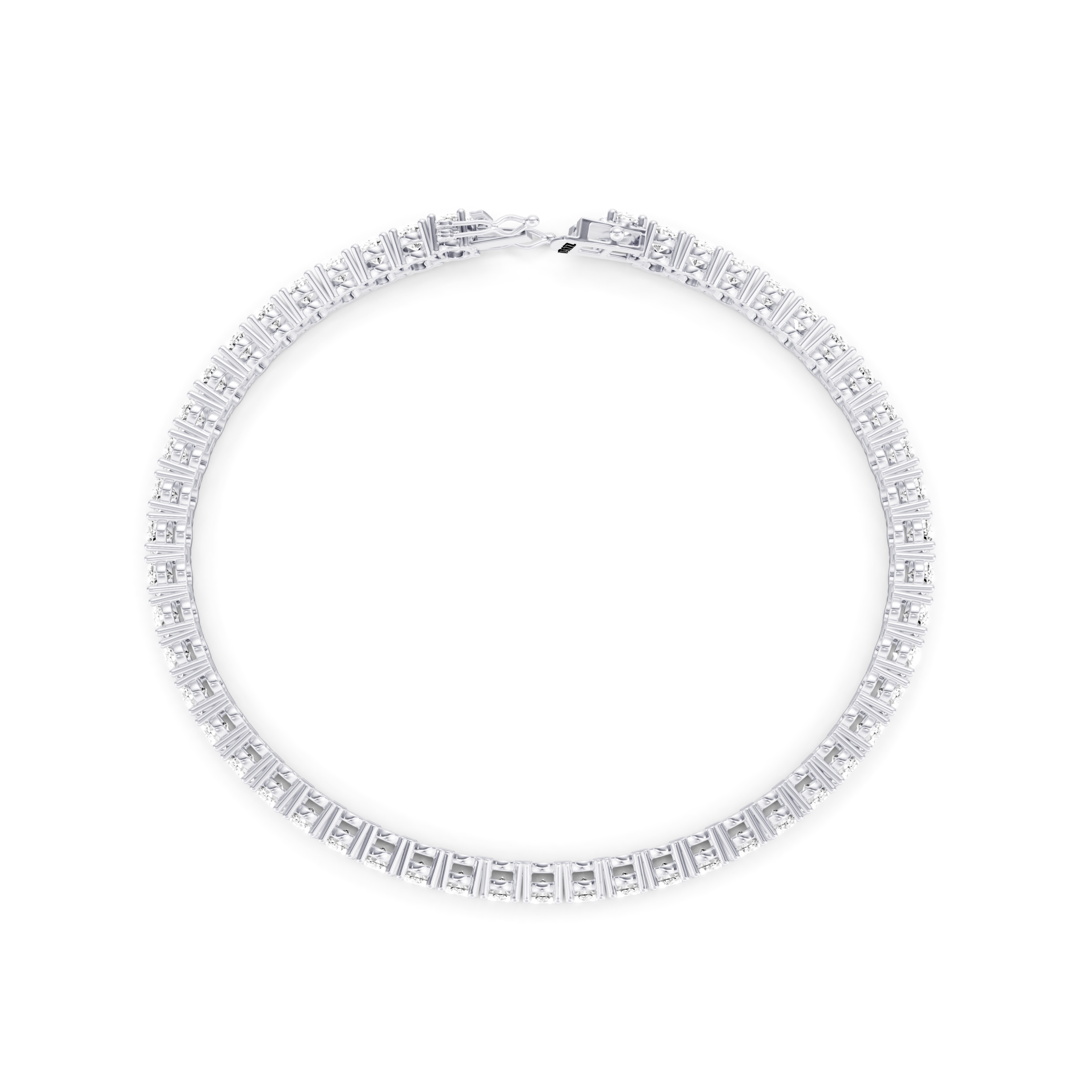 TENNIS BRACELET 15 CARAT OVAL