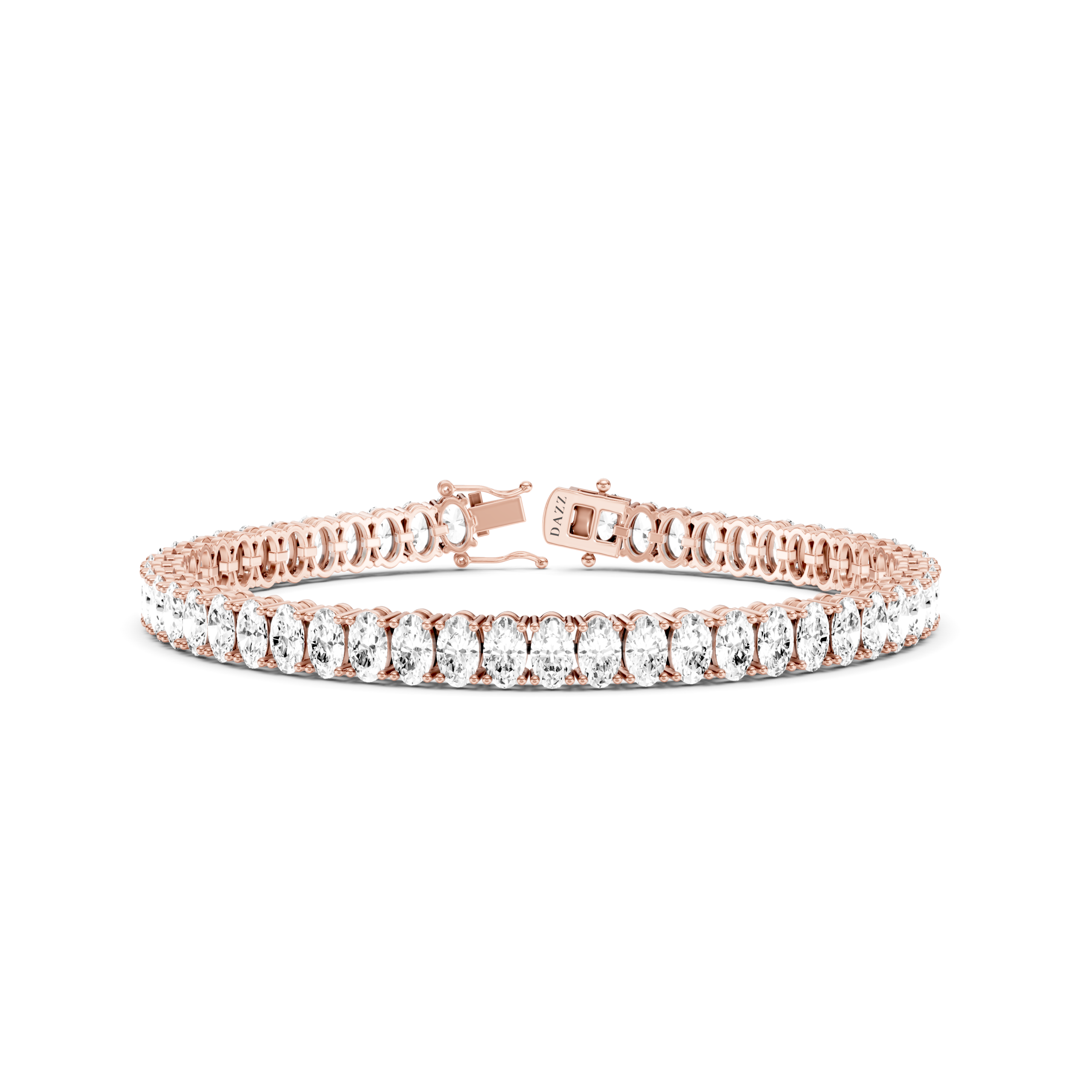 TENNIS BRACELET 15 CARAT OVAL