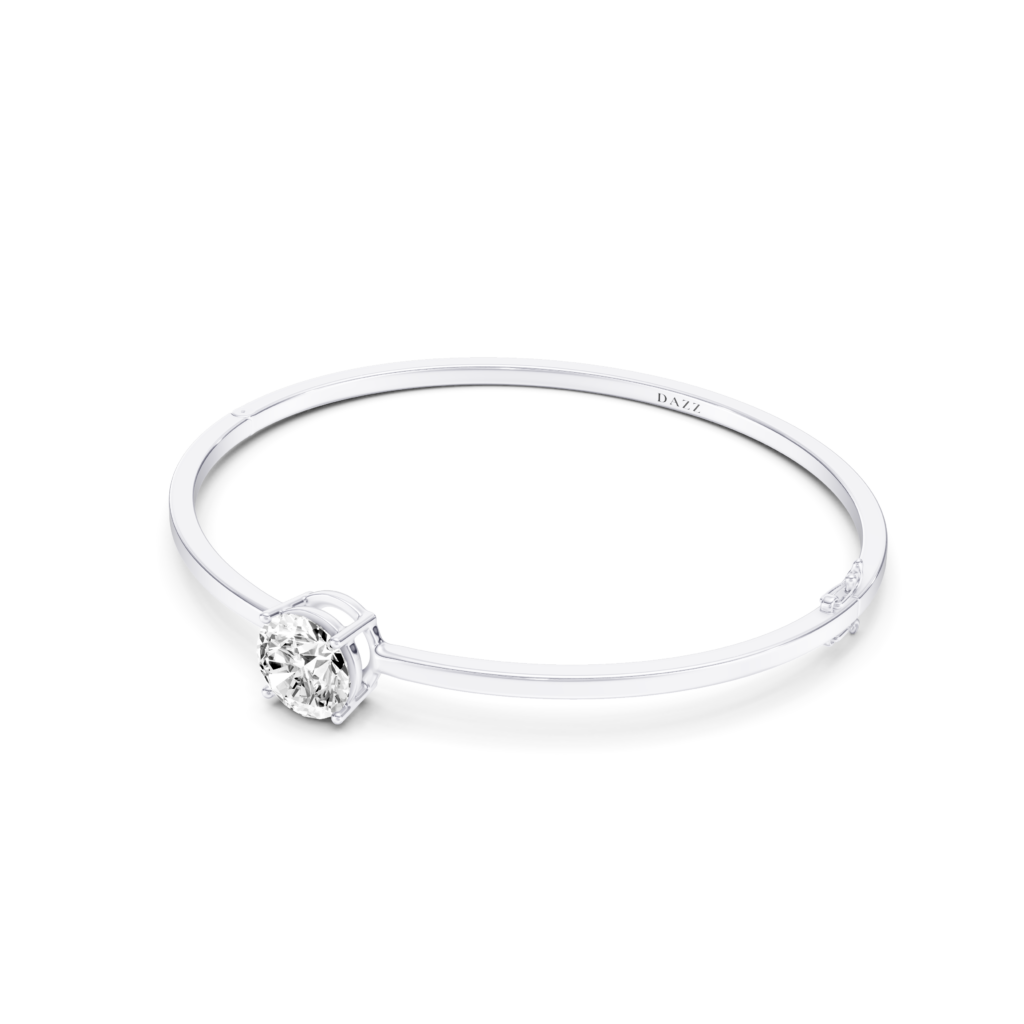 VALEN - Bangle SOLITAIRE Round 2ct
