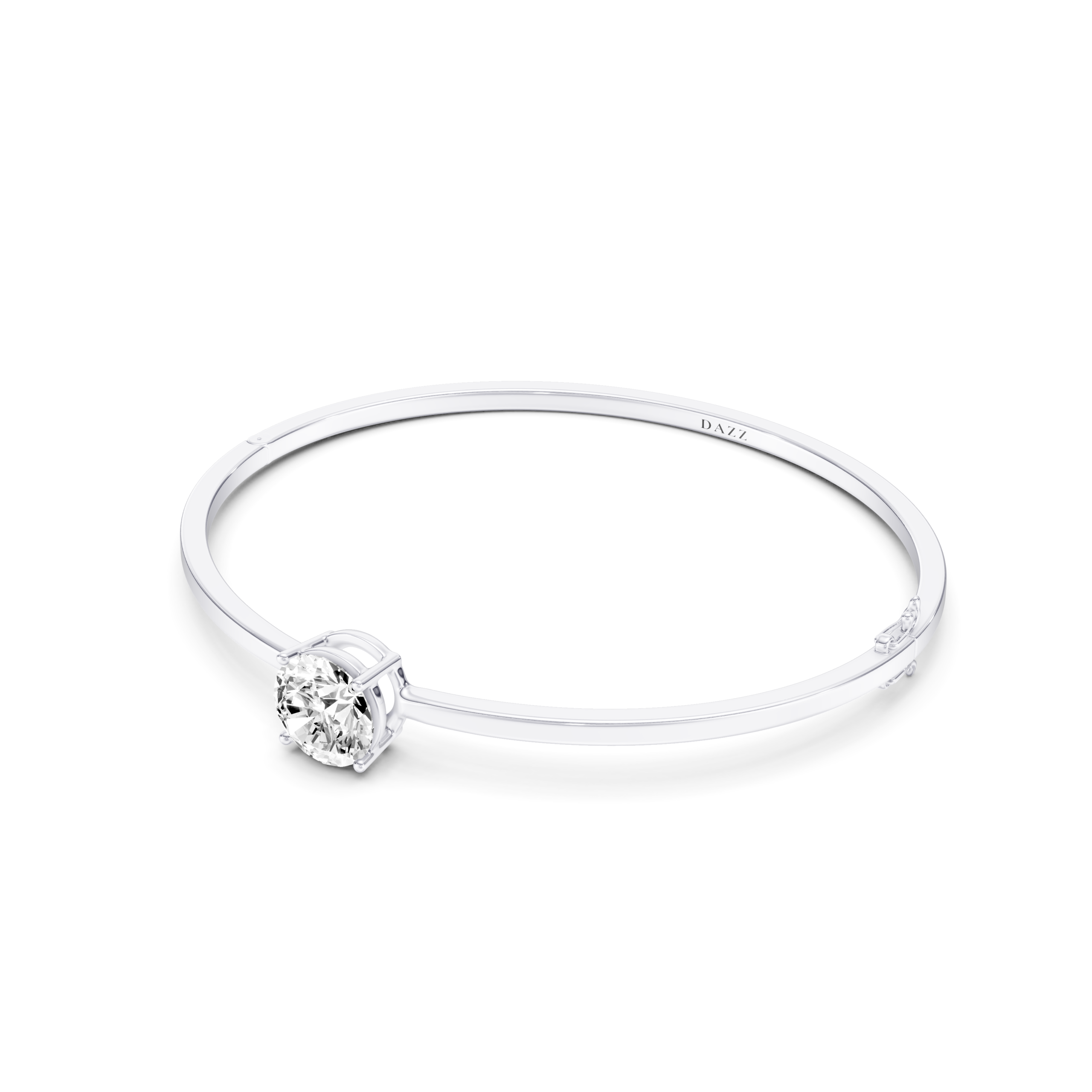 VALEN - Bangle SOLITAIRE Round 2ct