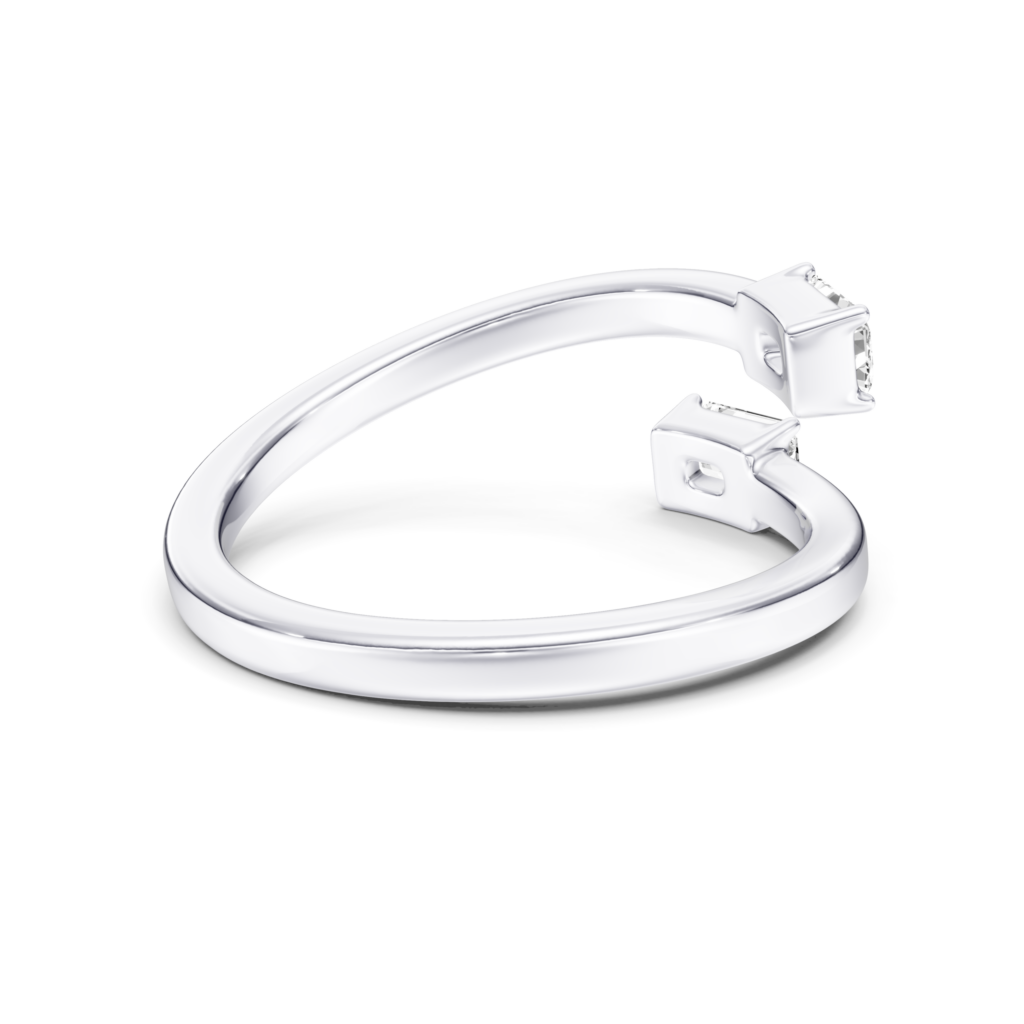 VERANIA Split ring - emerald