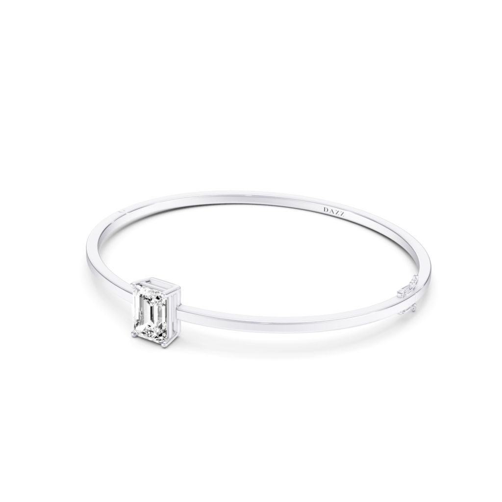 VIVRE - Bangle SOLITAIRE Emerald