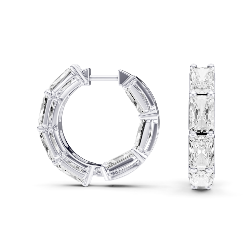 AVRIL - FULL SETTING HOOPS Radiant