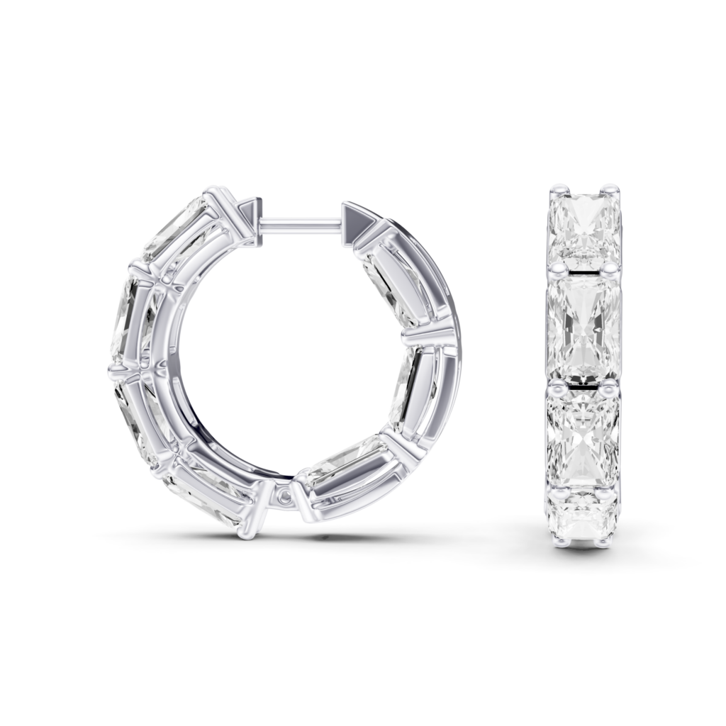 AVRIL - FULL SETTING HOOPS Radiant