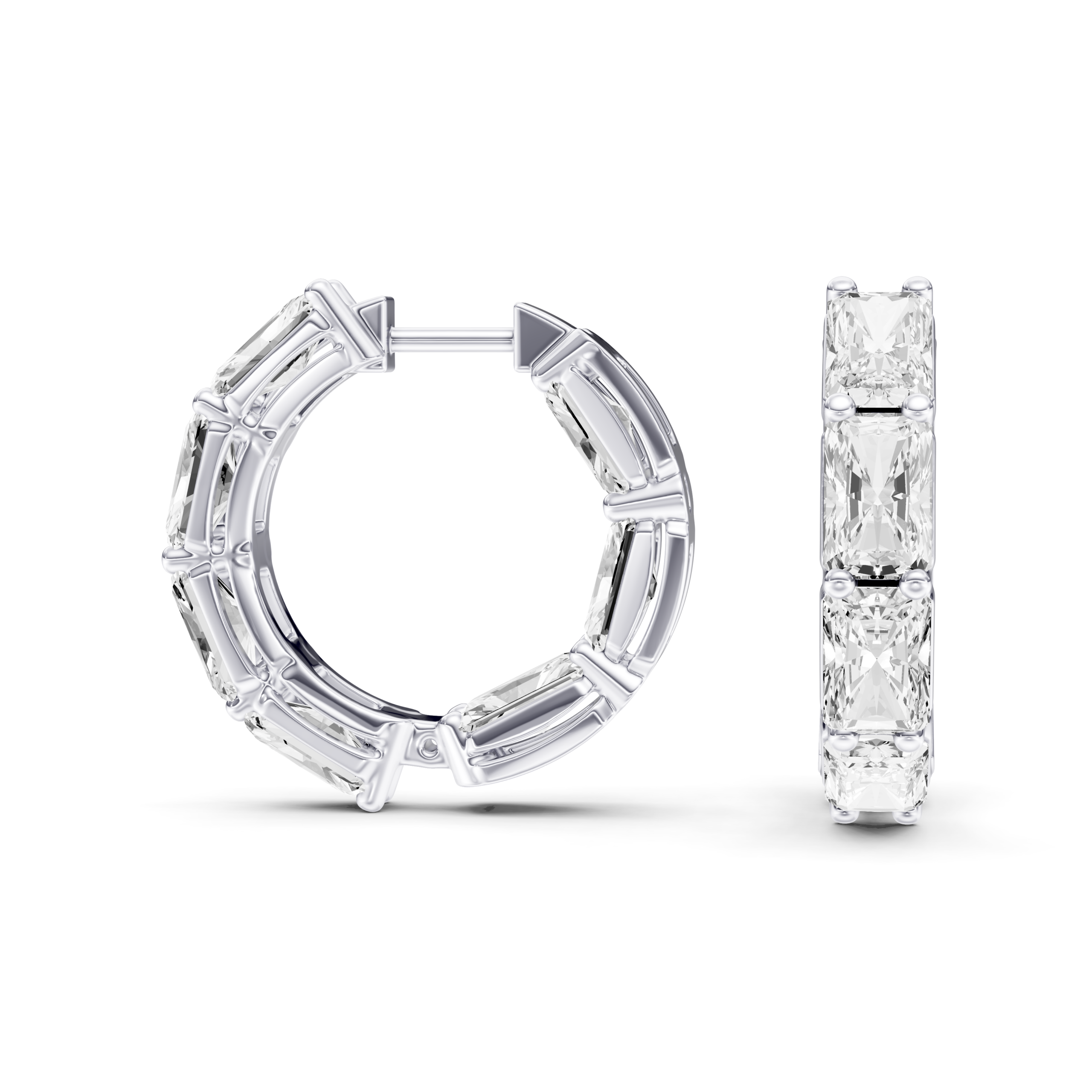 AVRIL - FULL SETTING HOOPS Radiant