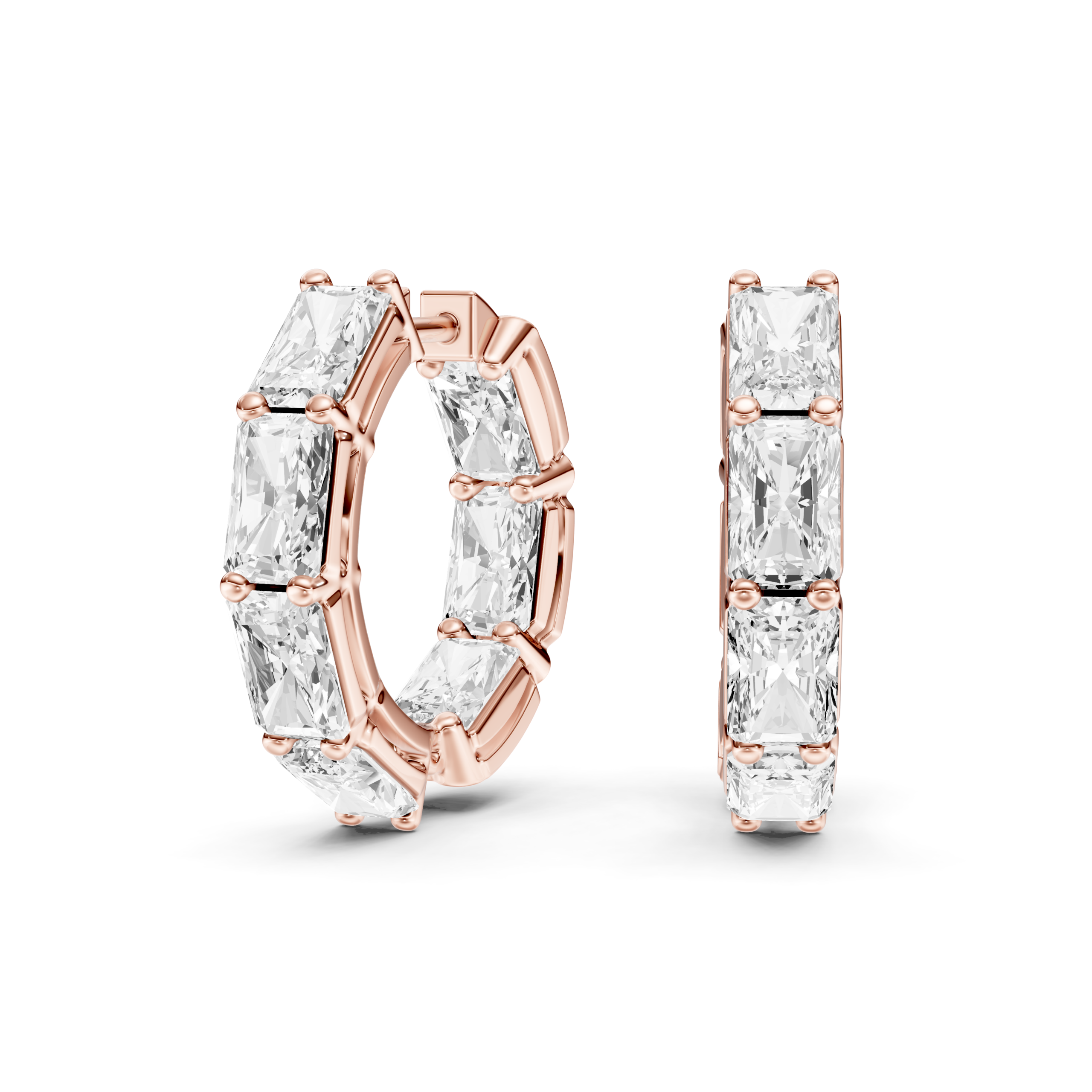 AVRIL - FULL SETTING HOOPS Radiant